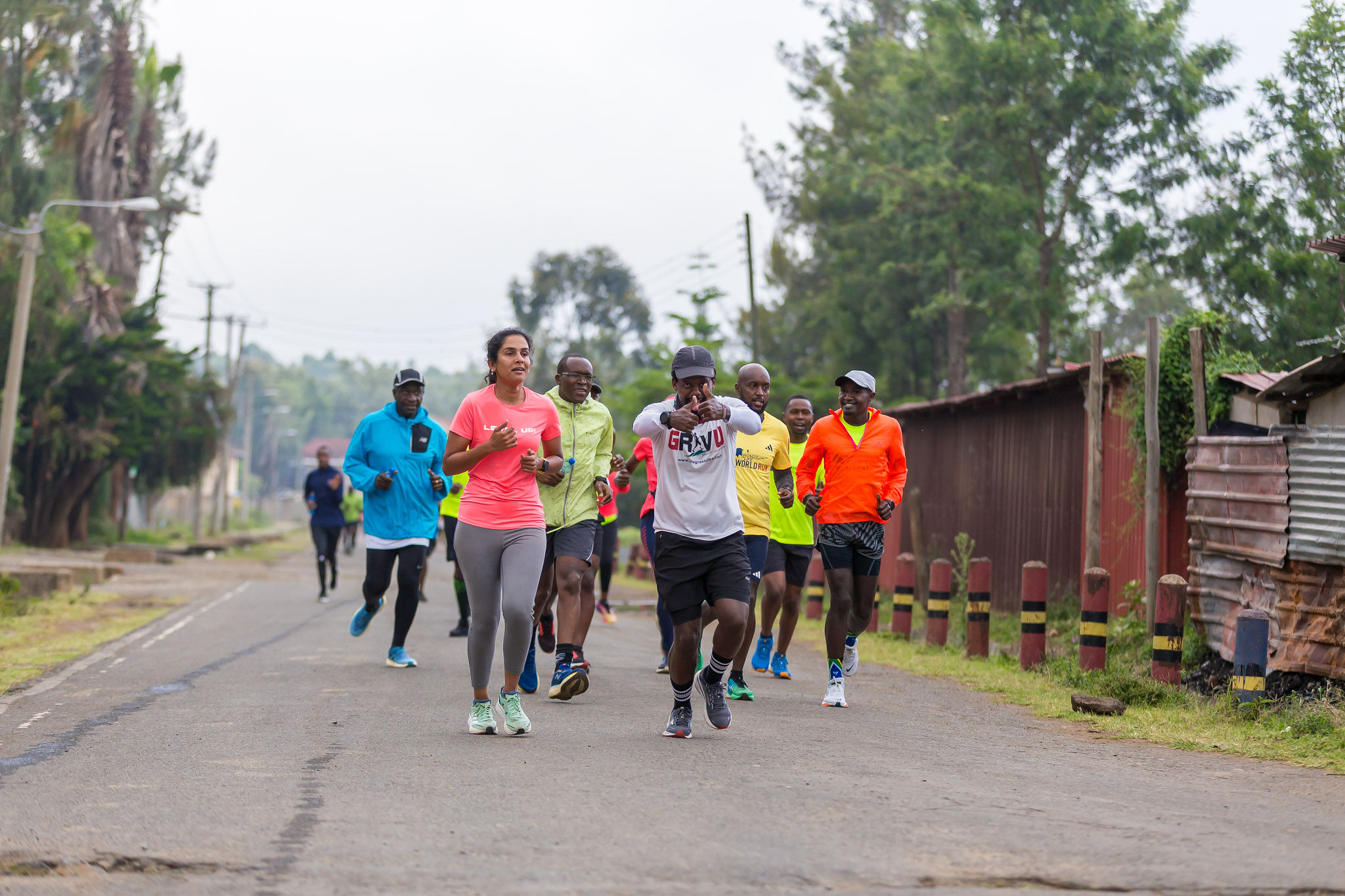 Urban Swaras race preparation session